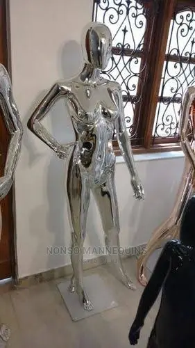 Female Silver Mannequins