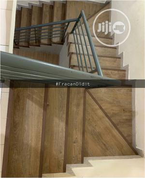 Vinyl PVC Wood-Like Floor Now in Abuja.