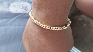Pure 18karat Solid Gold Bracelet New Franco