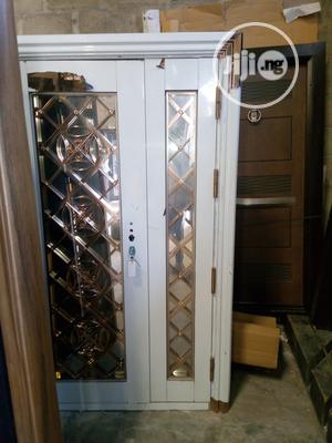 Golden Glass Door