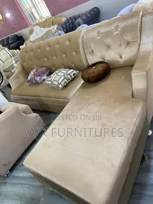 Stonnessness 6seater Velvet Fabrics Sofa
