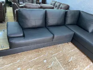 Unique Leather L Shape Sofa