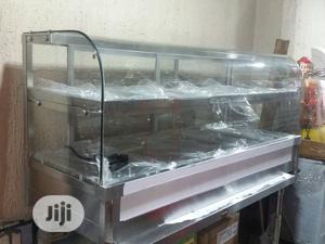 Curved Glass Bainmarie Machine (Food Warmer)