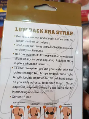 Low Back Bra Strap