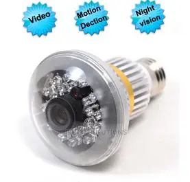 Bulb CCtV Security DVR Camera
