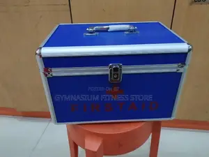 First Aid Box Blue