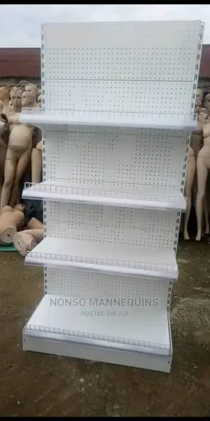 Single Supermarket Shelves