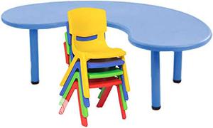 Half Moon Plastic Activity Table Is Now Available