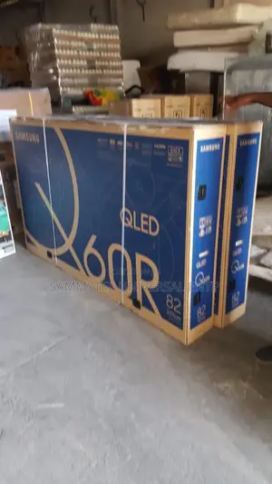 Brand New Samsung 82" Q-led 4k Tv With 2years Warranty Sign