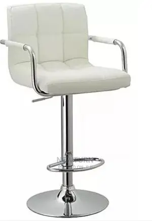 Quality Leather High Back Swivel Studio / Bar Chair.