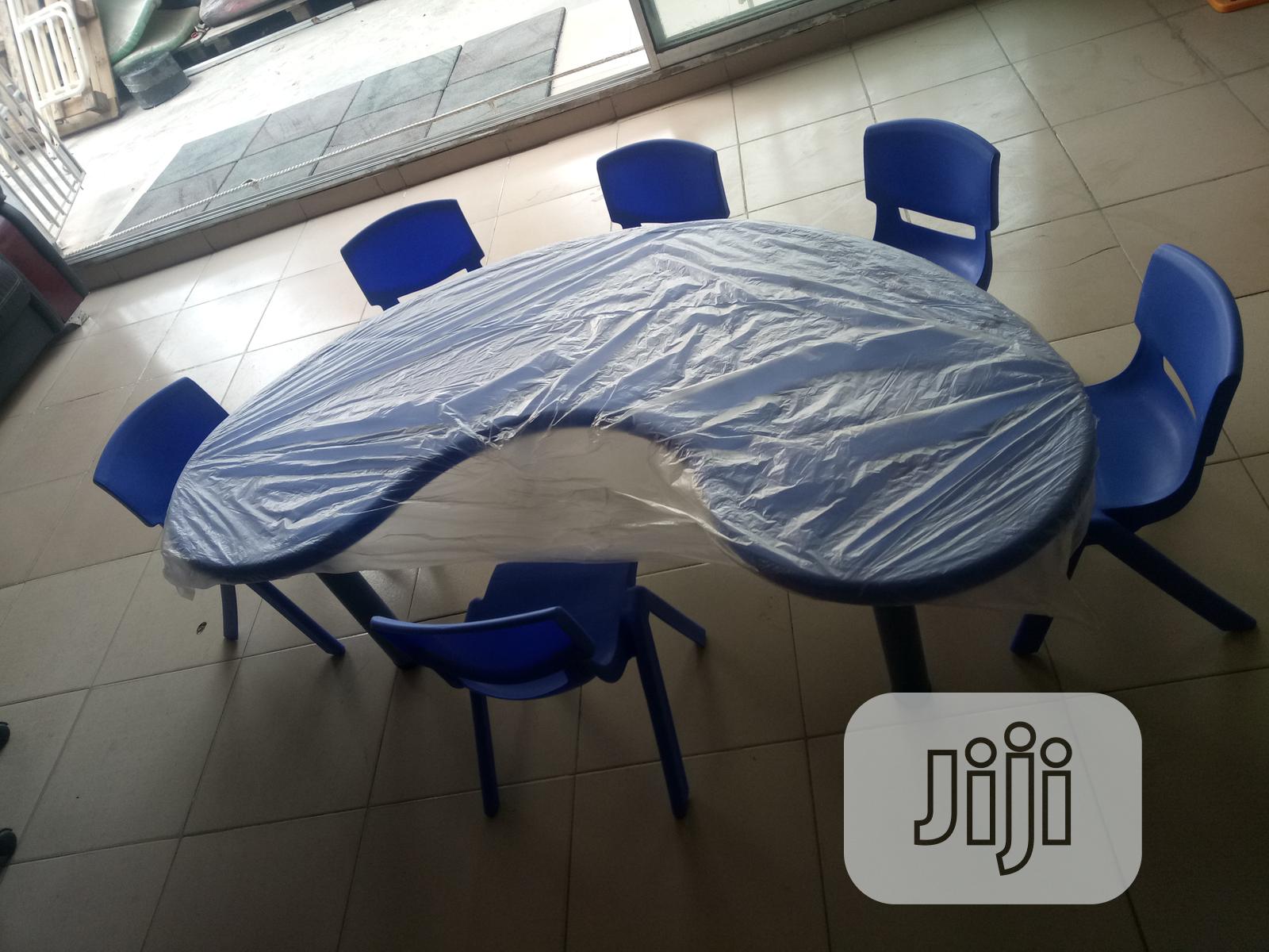 Table for Schools-Half Moon (Table Only)