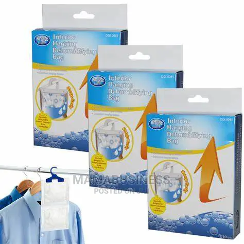 Interior Hanging Dehumidifying Bag