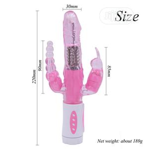 Thrusting Rabbit Dildo G-Spot Multi Speed Vibrator