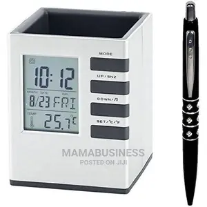 Digital Cube Desk Stand Organizer
