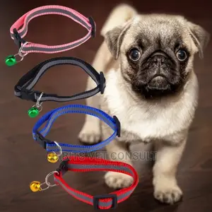 Reflective Collar for Cat Puppy and Small Dogs With Bell