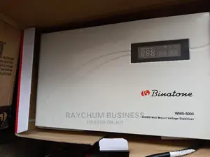 Binatone Wall Mount Voltage Regulator 5000kva Suitable a/C