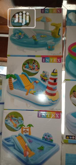 Fun Play With Slide Swimming Pool for Kids