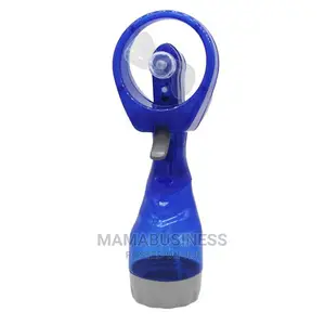 Handheld Water Cooling Mist Spray Fan - Blue