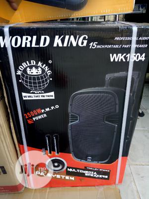 Original World King 15'' PUBLIC ADDRESS SYSTEM