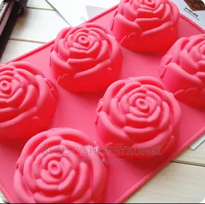 Soap Cake Mold- 6 Cavities