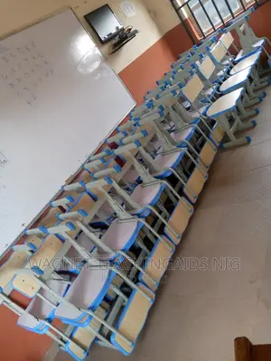 Set Of School Table And Chairs