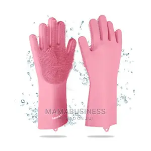 Reusable Silicone Dishwashing Gloves