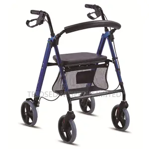 4-Wheeled Aluminum Low-Seat Rollator