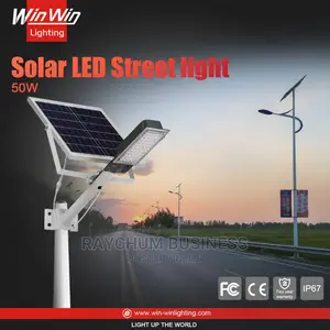 Solar Led Street Light 50w To 100w