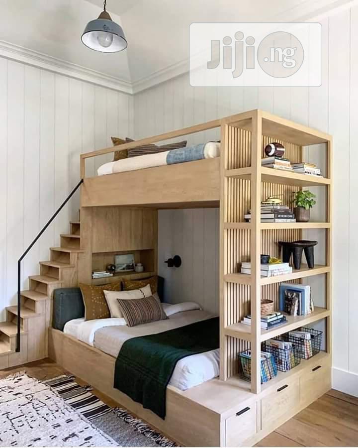 Bunk Bed With Storage Units