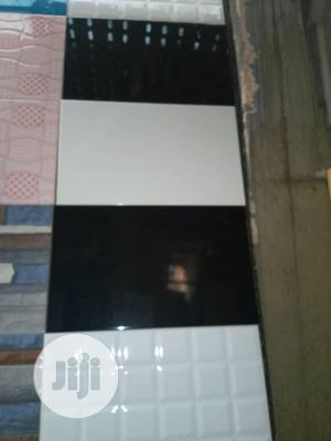 Plain White and Black Designs Tiles