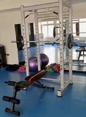Squat Rack With Bench