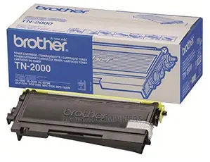 Genuine Brother TN2000 Black Toner Cartridge (TN-2000)