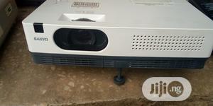 White Sanyo Projector