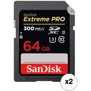 San Disk 64gb Extreme Pro UHS II SDXC MEMORY CARD