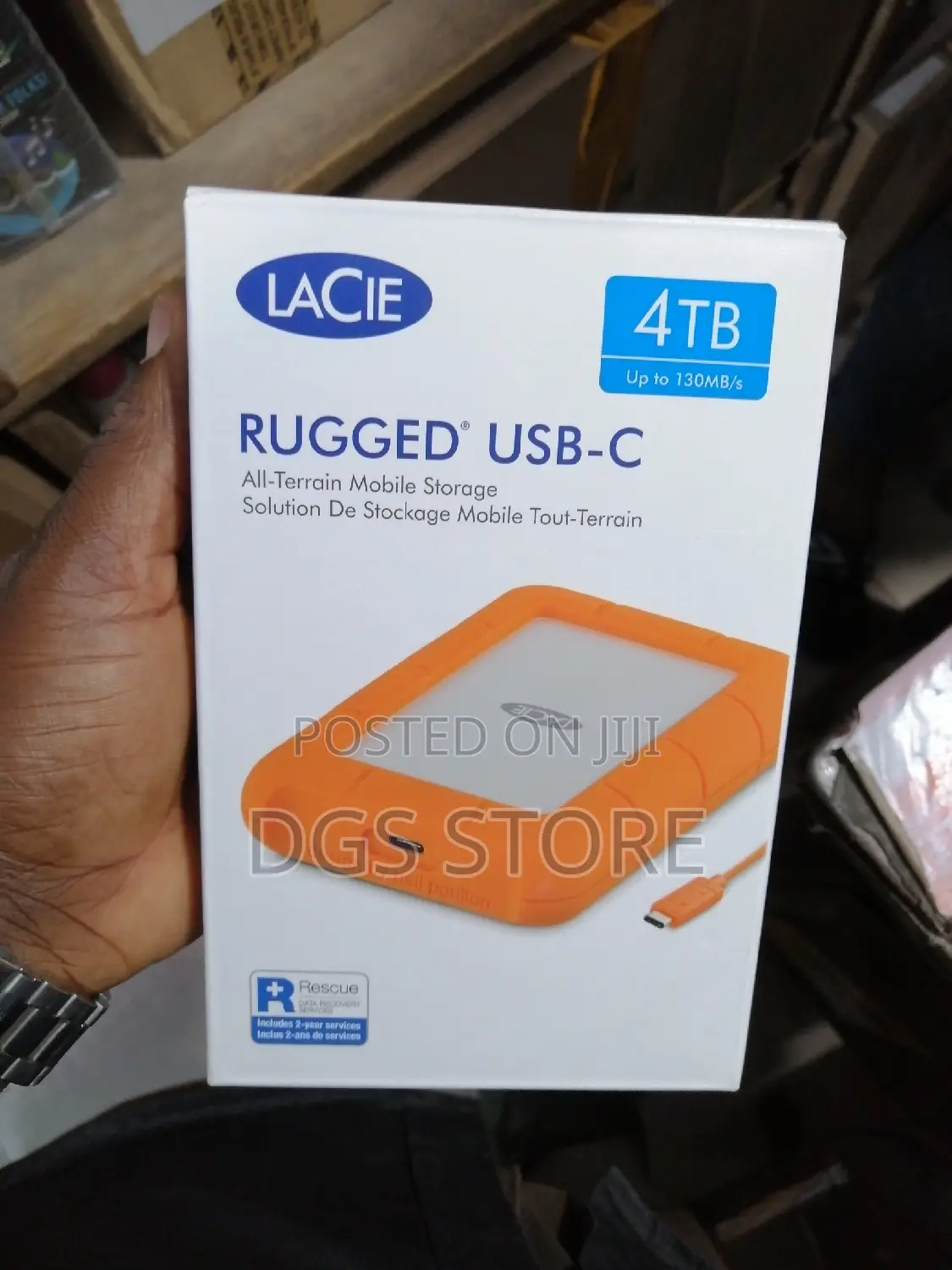 Lacie Rugged 4tb Usb C Hard Drive
