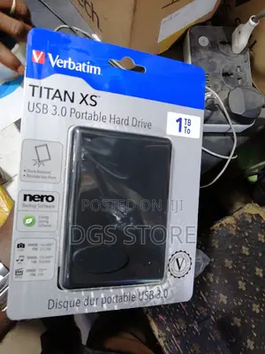 Verbatim Titan Xs 1TB Hard Drive