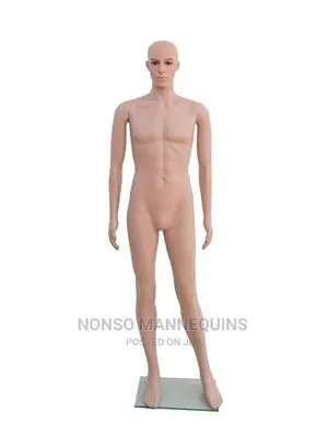 Bald Head Plastic Mannequin