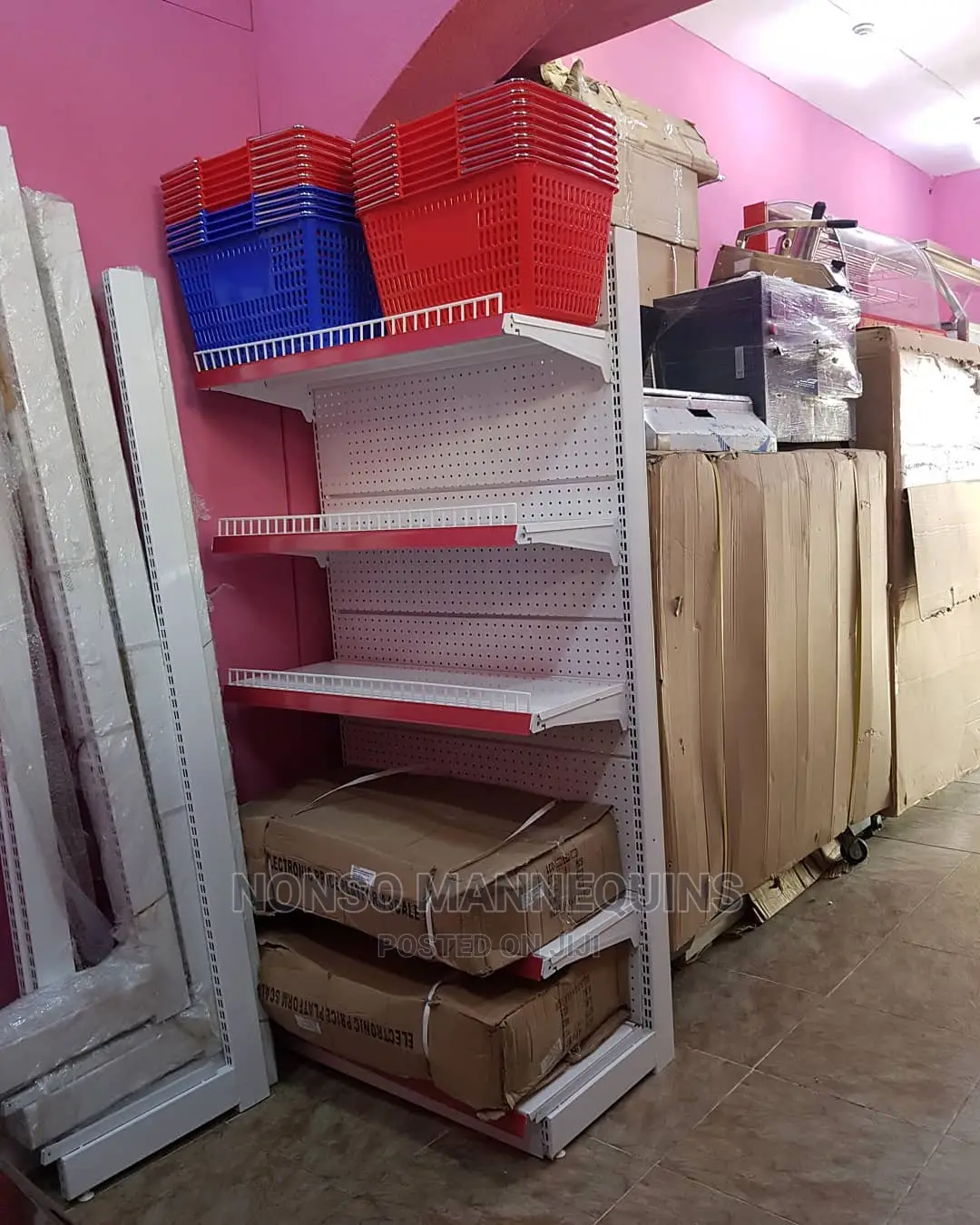 Single Double Shelves