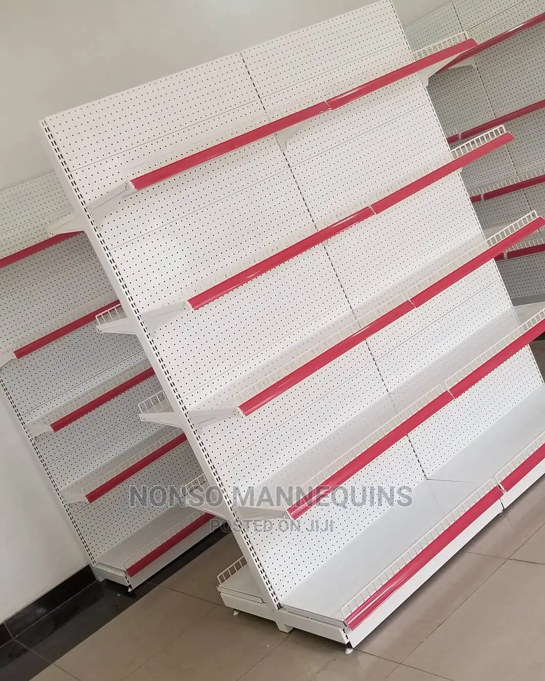 Single Double Shelves