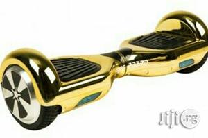 Balancing Bluetooth Hoverboard Scooter - Chrome Gold