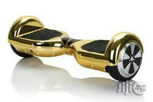 Balancing Bluetooth Hoverboard Scooter - Chrome Gold