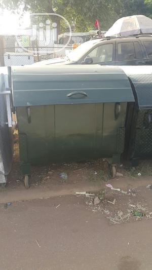 AEPB Specified Galvanized Waste Bin. Free Delivery in Abuja