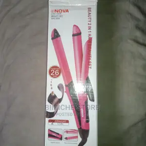 2 In1 Hair Straightener/Curler