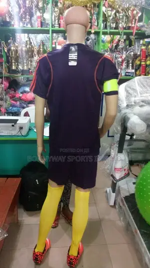 Complete Set Of Playing Jersey,With Boot,Hose,Captain Band