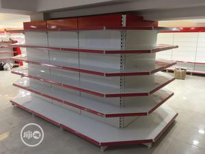Italian Metal Single Supermarket Shelves