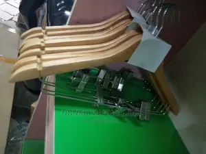 Wooden Clip Skirt Hangers