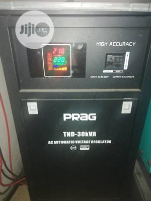 Prag 30kva Servo Central Stabilizer Single Phase 80v-260v