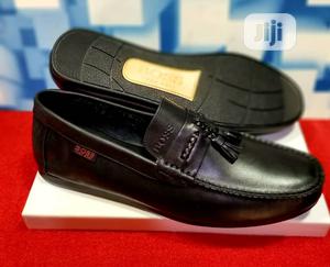 Quality Men's Boss Designers Loafer Shoes in Black