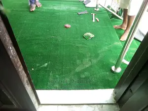 Artificial Green Grass Installed On Balcony At Ogun State