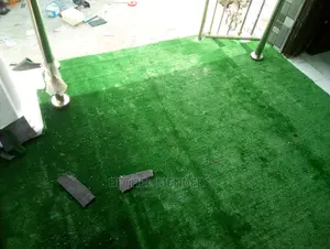Artificial Green Grass Installation In Ikeja Lagos Nigeria